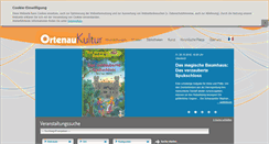 Desktop Screenshot of ortenaukultur.de